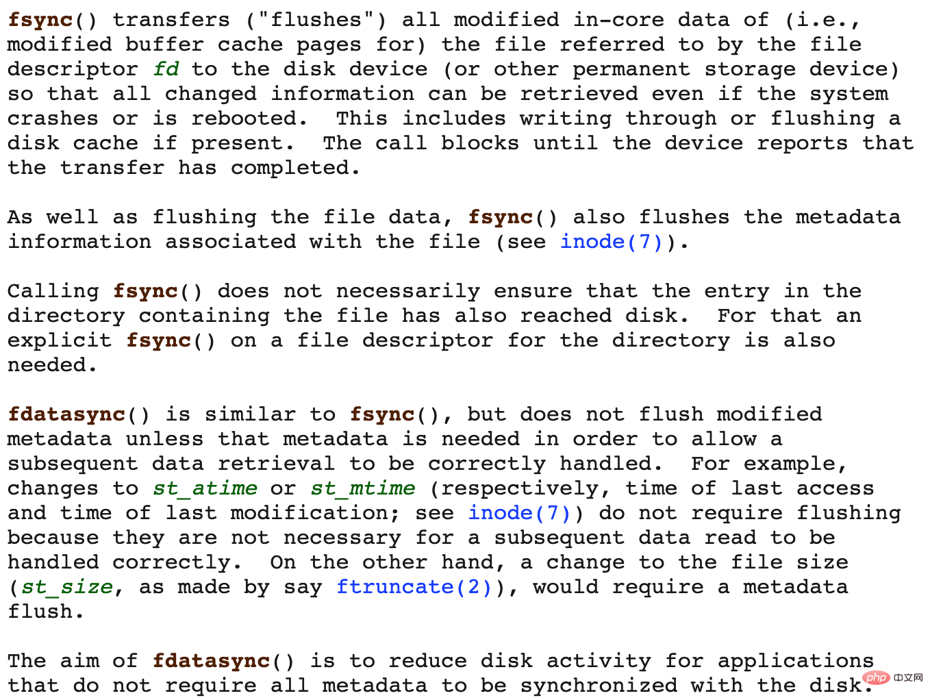 Linux中如何保证数据安全落盘第1张