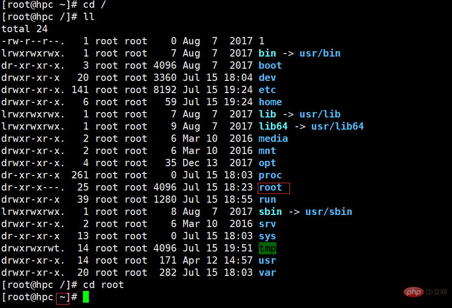 Linux下&quot;/&quot;与&quot;~&quot;的区别详细介绍