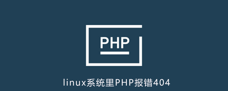 linux系统里PHP报错404第1张