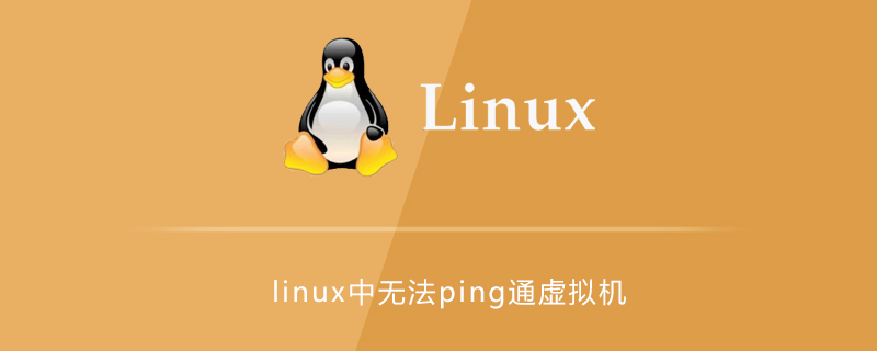 linux中主机无法ping通虚拟机的解决方法第1张