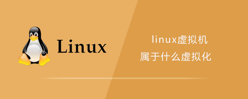 linux虚拟机属于什么虚拟化第1张