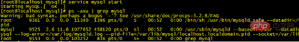 linux环境下mysql无法启动第1张