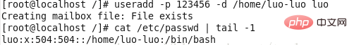linux中使用useradd命令添加用户后无法登录第1张