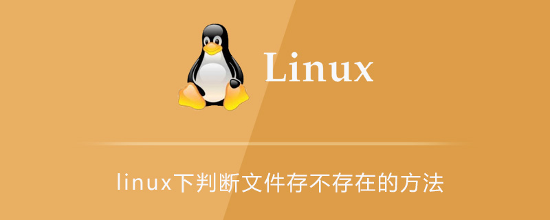 linux下判断文件存不存在的方法第1张