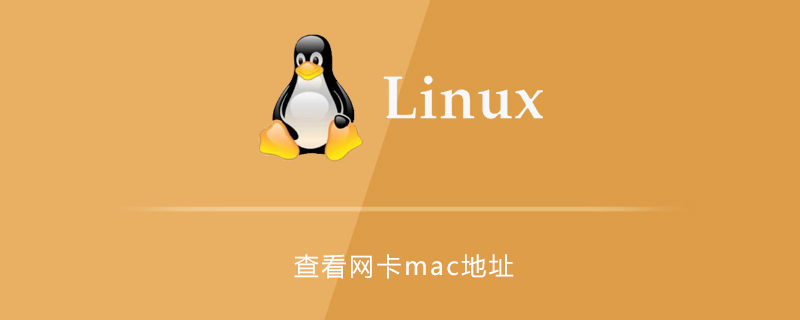 linux系统中如何查看网卡的mac地址第1张