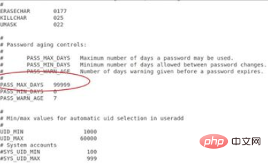 linux下如何设置用户密码永不过期第1张