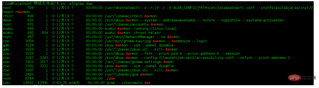 ps ef grep命令详解第1张