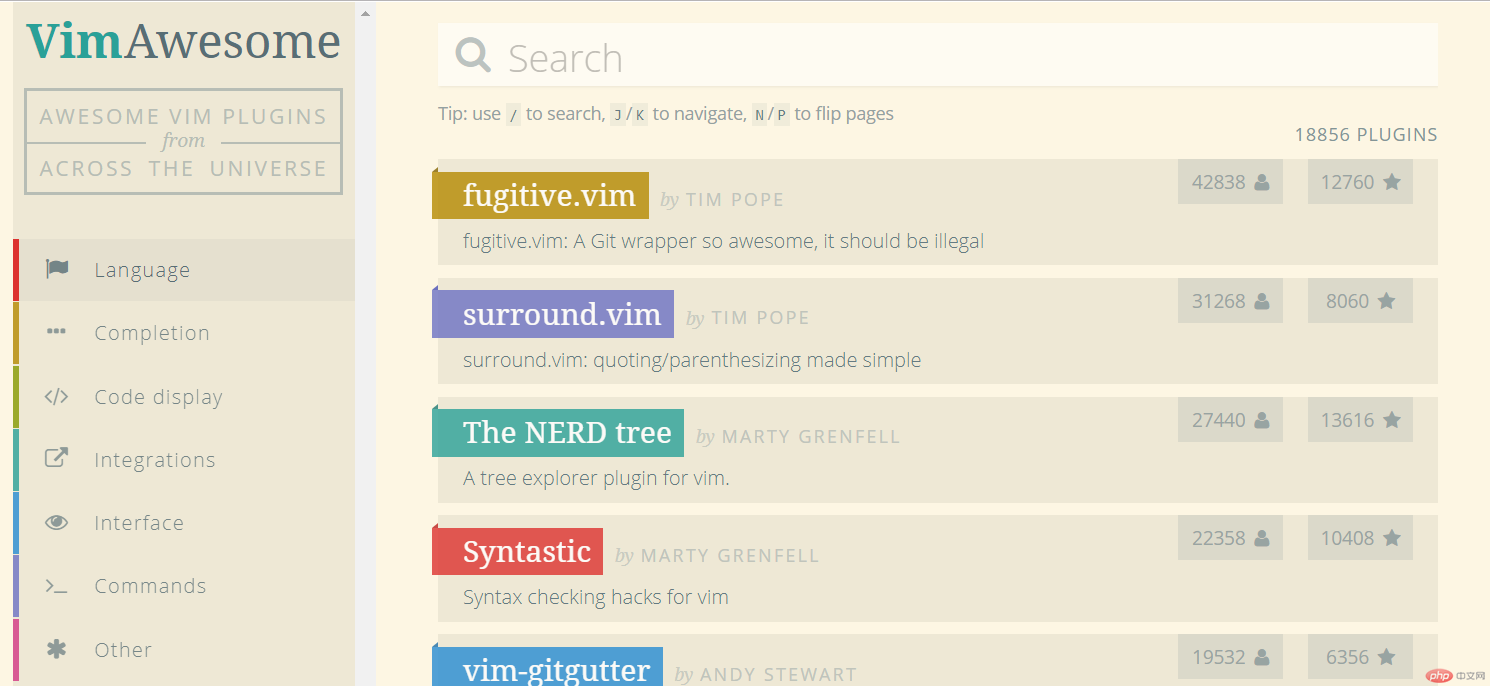 如何寻找想要的vim插件