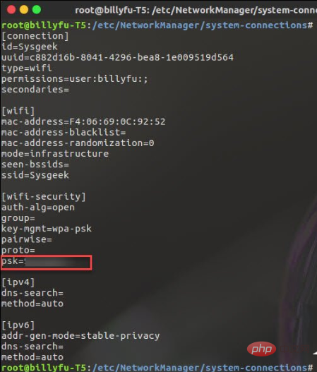 怎么查看linux连接wifi的密码？第1张