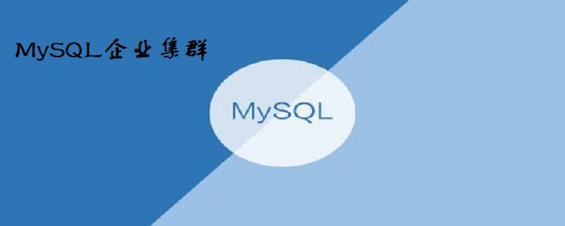 大公司mysql集群用什么第1张