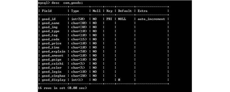 mysql如何让表建立连接？第1张