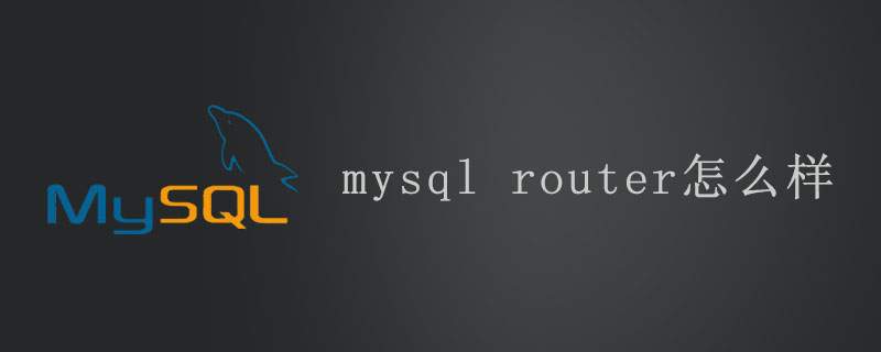 mysql router怎么样第1张