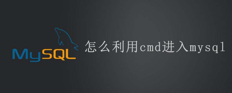 怎么利用cmd进入mysql第1张