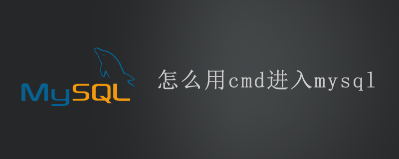 怎么用cmd进入mysql第1张