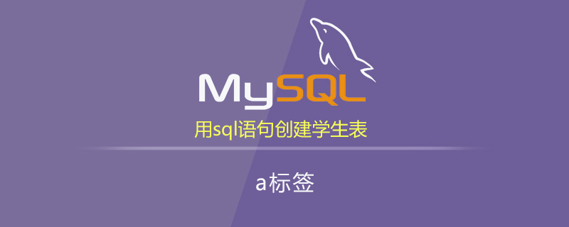 用sql语句创建学生表如何做第1张