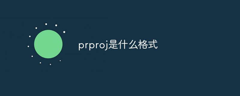 prproj是什么格式第1张