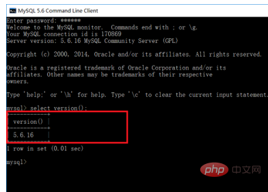 查看mysql版本的命令是什么第1张