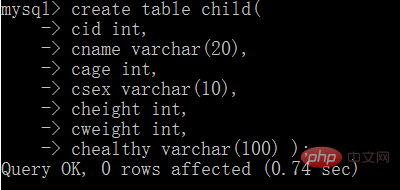 sql语句中怎么查看表结构？