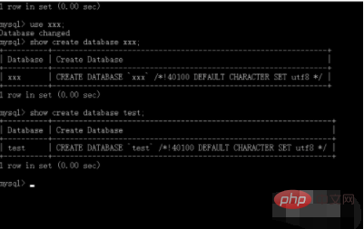 cmd下怎么查看mysql建库语句第1张