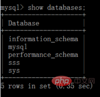 怎么查看mysql数据库表结构图第1张