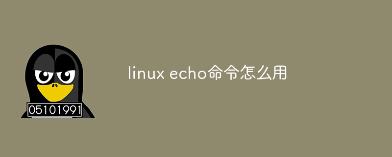 linux echo命令怎么用第1张