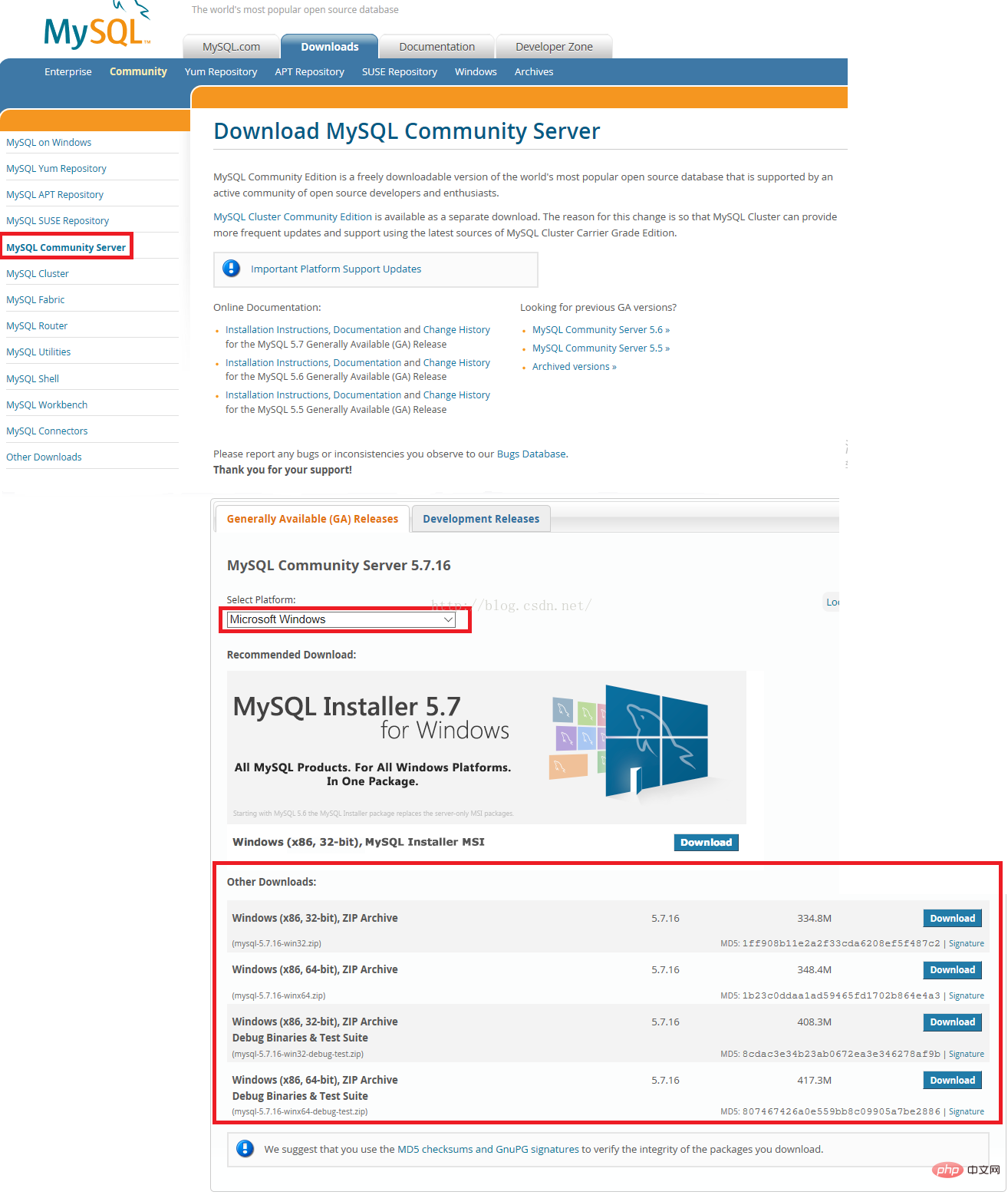 mysql官网如何下载源码包？第5张