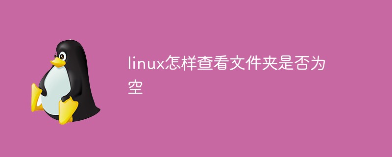 linux怎样查看文件夹是否为空第1张