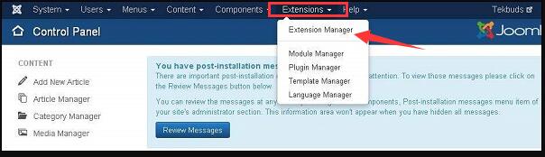 Joomla怎么安装插件？Joomla安装插件教程第1张