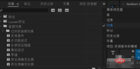 premiere效果控件在哪里第1张